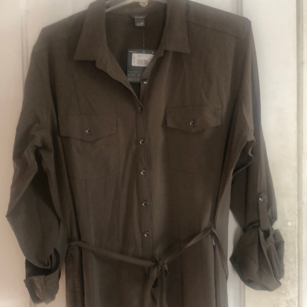Escapelite Shirt Dress